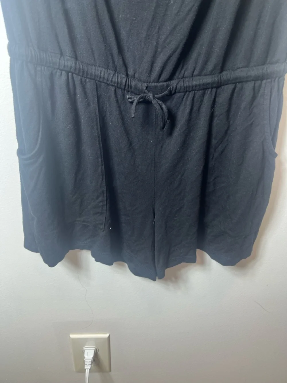 Mossimo Supply Co. Black Sleeveless Romper - Picture 4 of 9